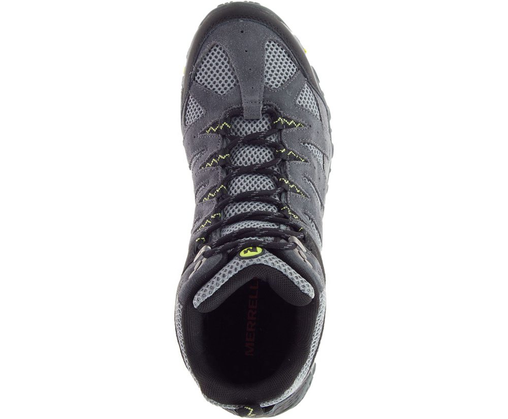 Botas Homem - Merrell Accentor 2 Mid Ventilator - Cinzentas - PLE754682